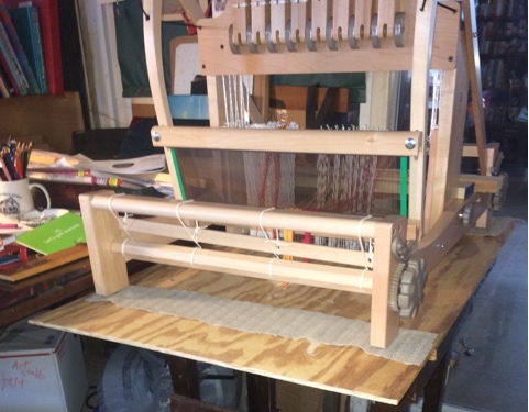 Ashford table loom.